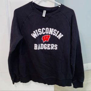 Women’s Crewneck Wisconsin Badger Sweatshirt
